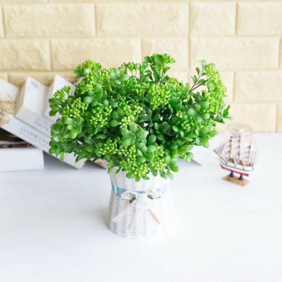 1 букет, маленькие фрукты, искусственное растение, 7 веток, свадебный отель, украшение для дома