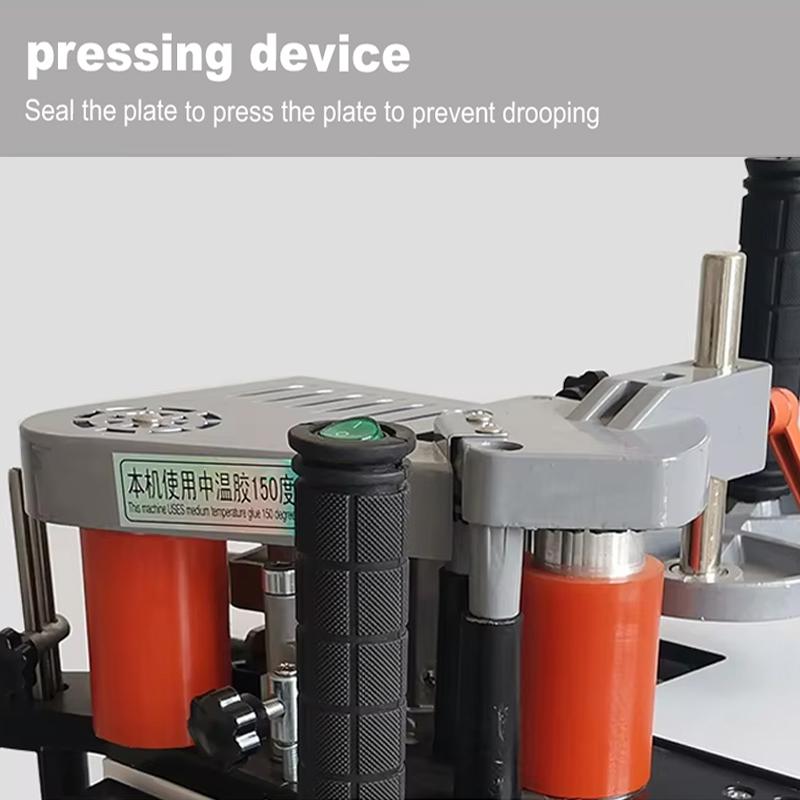 Electric Edge Banding Machine Automatic Broken Belt Speed Control Wood Cutting PVC Curved Straight Edge Banding Machine