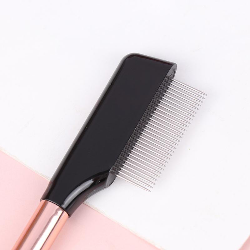 Красота сепаратора для ресниц, портативная щетка для ресниц, расческа, тушь для завивки ресниц, инструменты для расчесывания ресниц из нержавеющей стали