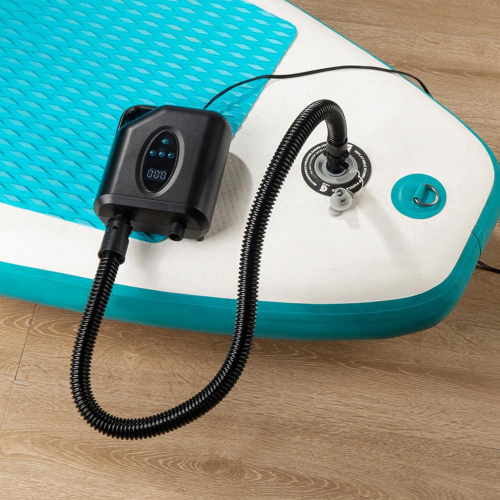 Насос для SUP-борда 20 PSI, электрический воздушный компрессор, насос для надувания надувной лодки, бассейна, серфборда, SUP-доски