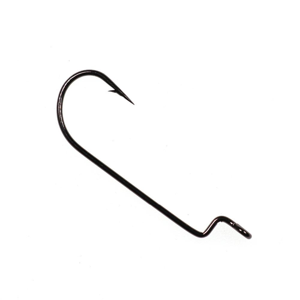200 шт. крючок с узким зазором для каролинской установки, мягкий крючок для наживки для ловли окуня, крючки для привязывания окуня 5/0 4/0 2/0 2 4 6