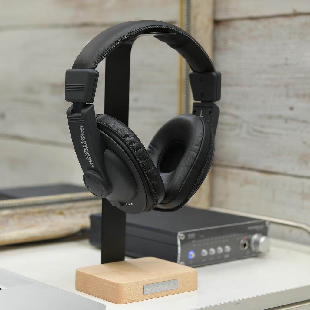 SOUND WARRIOR Онлайн-трансляция потокового видео Просмотр наушников Герметичные легкие проводные иммерсивные мощные воспроизведение Сделано в Японии 3,5 мм 6,3 мм