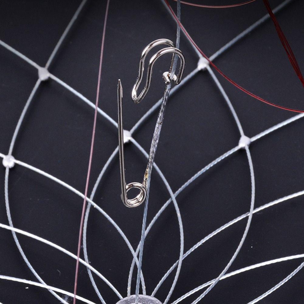 Автоматическая открытая ловушка для ловли крабов, сетка из стальной проволоки, рыболовная сеть, клетка, соленая вода, морская вода