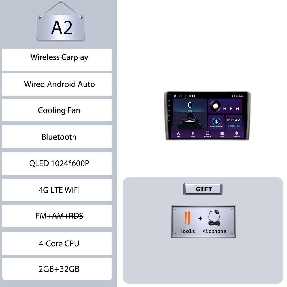 Pour Honda Element 2002-2006, écran tactile Android 16 IPS HD de 10 pouces, CarPlay sans fil, GPS Navi, BT, WiFi, kit multimédia, lecteur audio