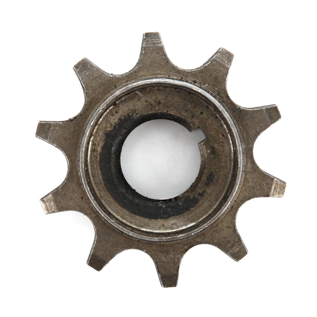 Front Sprocket Cog 10T Teeth Iron Alloy for 48cc 80cc 2 Stroke Motorized Bicycle 415 Chain