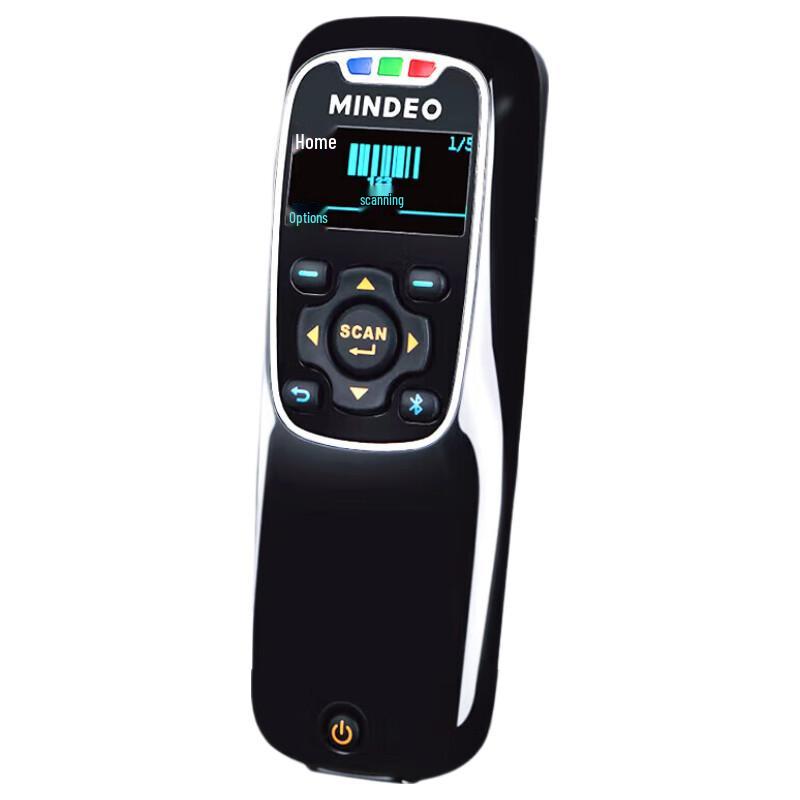 MINDEO MS3690 2D Wireless Bluetooth Barcode Scanner & Data Collector
