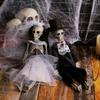 1-4 шт. Хэллоуинский череп Жених и невеста Подвесное украшение для дома с привидениями Комнаты-квеста Бара Вечеринки Страшное украшение-розыгрыш Реквизит