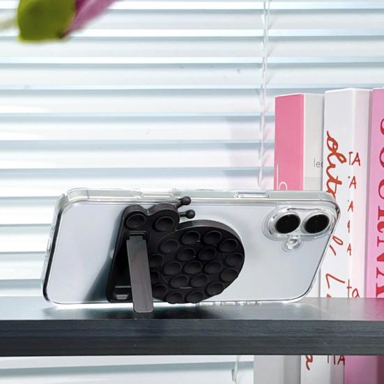 Держатель для мобильного телефона в форме улитки, присоска, подставка для телефона, силиконовая складная силиконовая подставка для вождения, фитнеса, приготовления пищи, душа