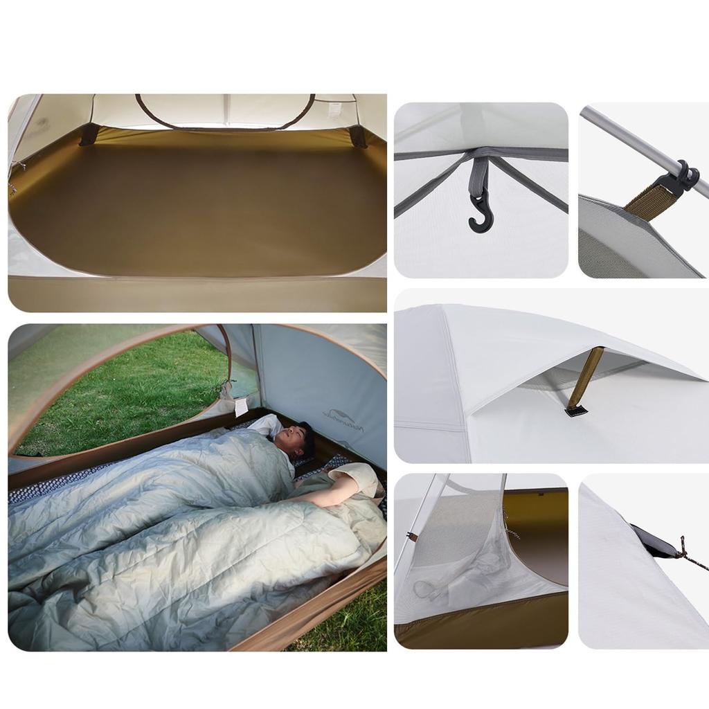 Naturehike официальный магазин Палатка для 2 человек с передней двуспальной кроватью и местом для хранения 3 человек для людей, занимающихся скалолазанием в случае стихийных бедствий, легкая, отдельно стоящая, комната, настенная,