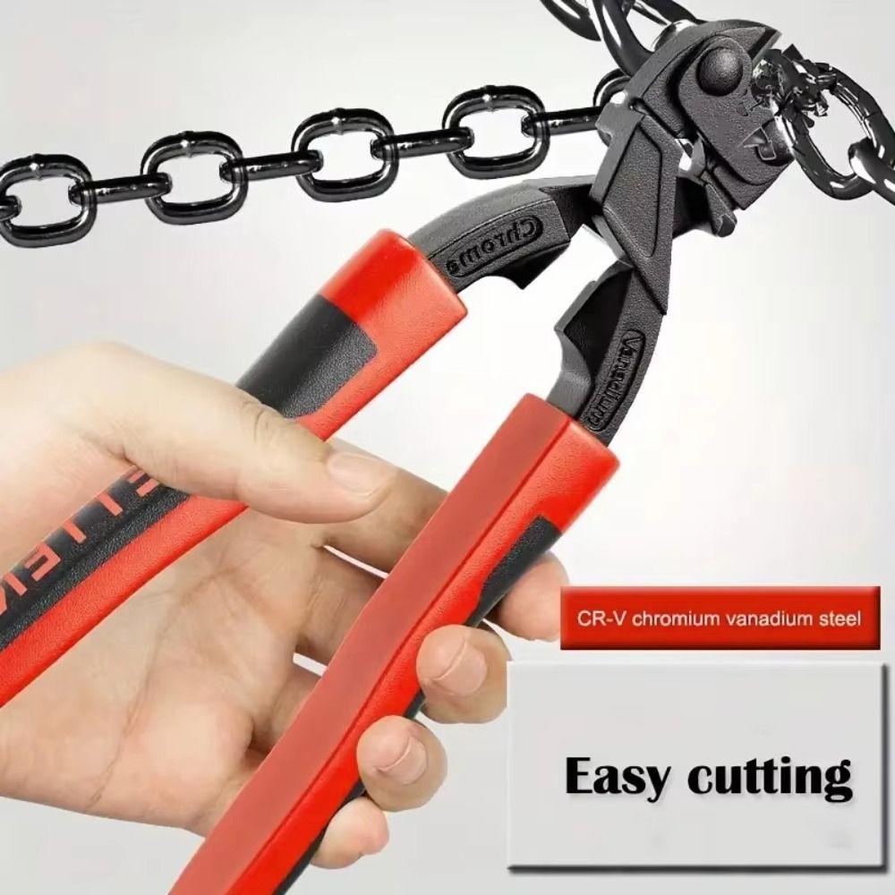 Non-slip Bolt Cutter Hard Wire Breaking Pliers Multifunctional Steel Wire Cutter Handicraft