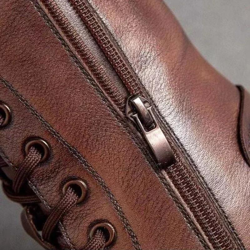 Мода Новая Мода Женские Ботильоны Зимние Плюшевые Теплые Платформа Молния обувь Женские Водонепроницаемые Ботинки Botas De Mujer Ботфорты 2025