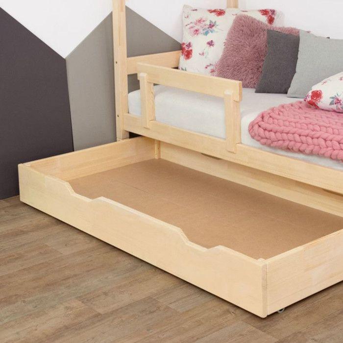 Lit superposé ULURU avec tiroir - verni