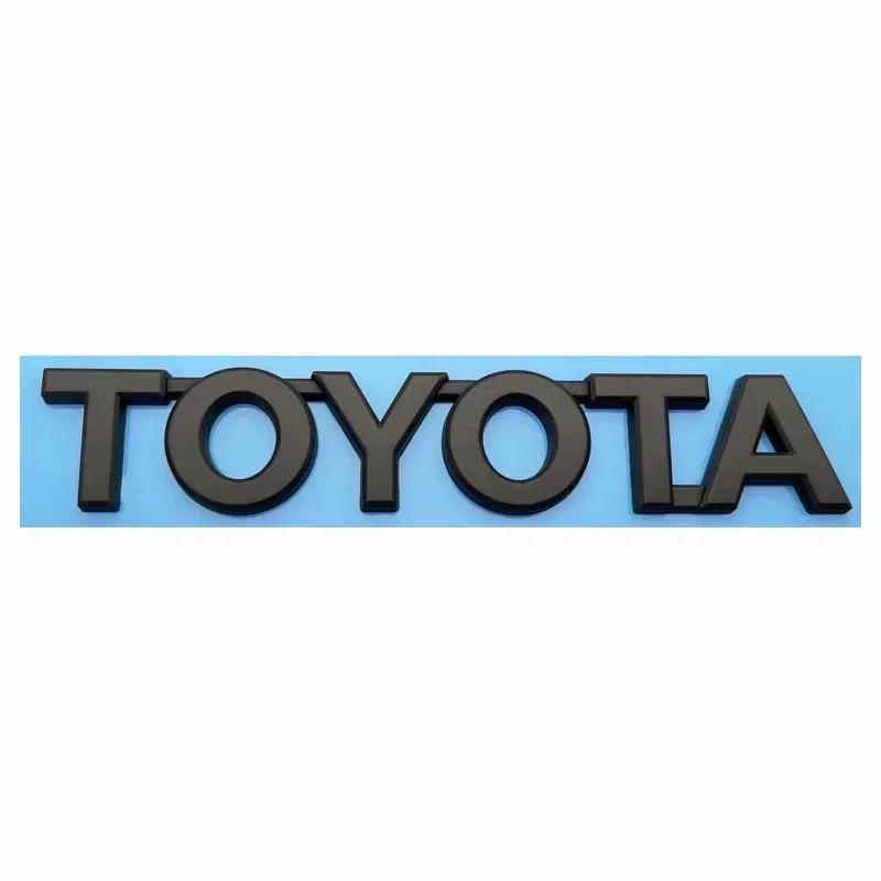 LGPE6 For Toyota 3D emblem stickers front and rear side car logo RAV4  GT86 Corolla Camry Prado Crown REIZ CHR  Avalon Highlander