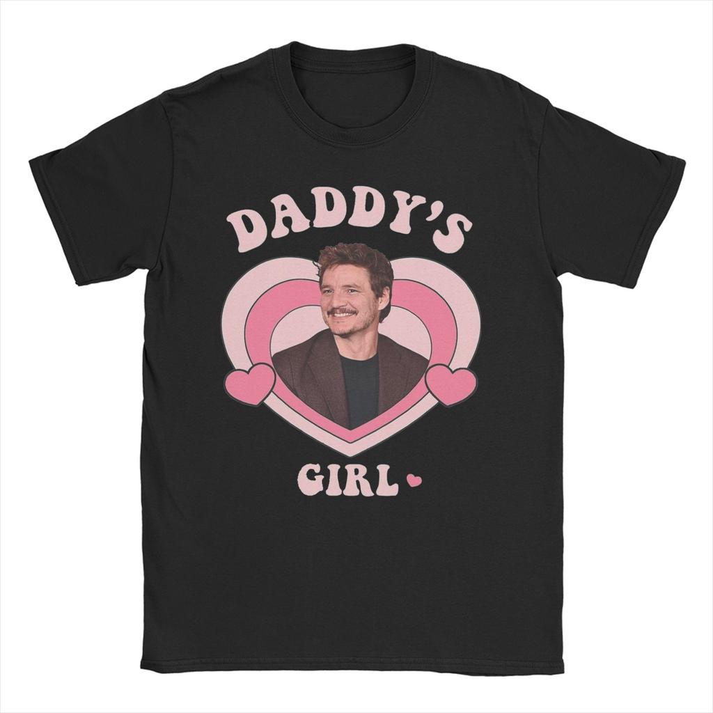 2026 Men Womens Pedro Pascal T Shirt Funny Actor Vintage 90s Pure Cotton Tops Fashion Short Sleeve Crewneck Tees New TShirts