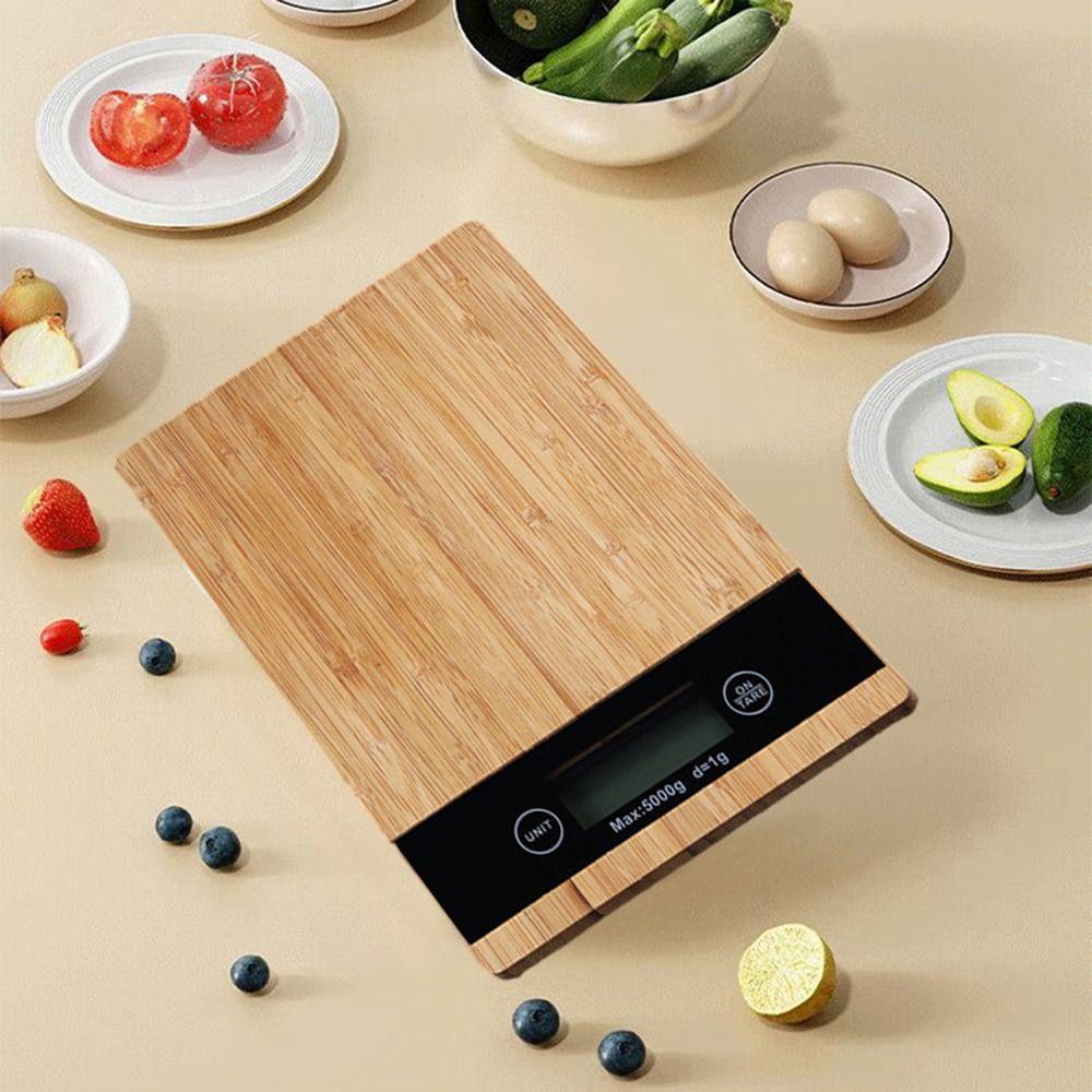 Функция тары Цифровые пищевые весы ЖК-дисплей Электронные бытовые весы Фрукты