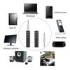 Универсальный Bluetooth-совместимый приемник Hands-Free с шумоподавлением и разъемом AUX 3,5 мм, перезаряжаемый мини-беспроводной аудиоприемник