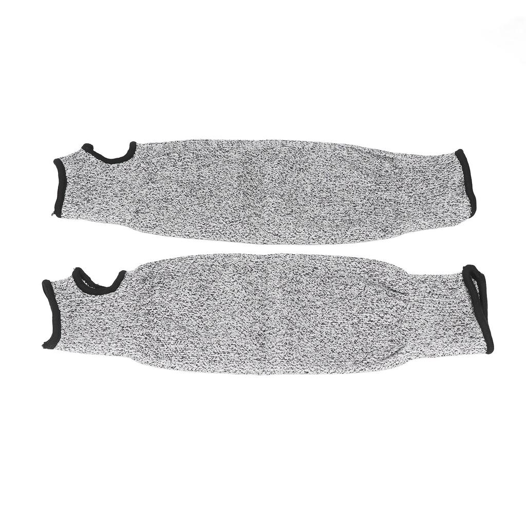 Cut Resistant Arm Sleeves HPPE Protective Safety Arm Guard for Gardening Wood Carving 36cm