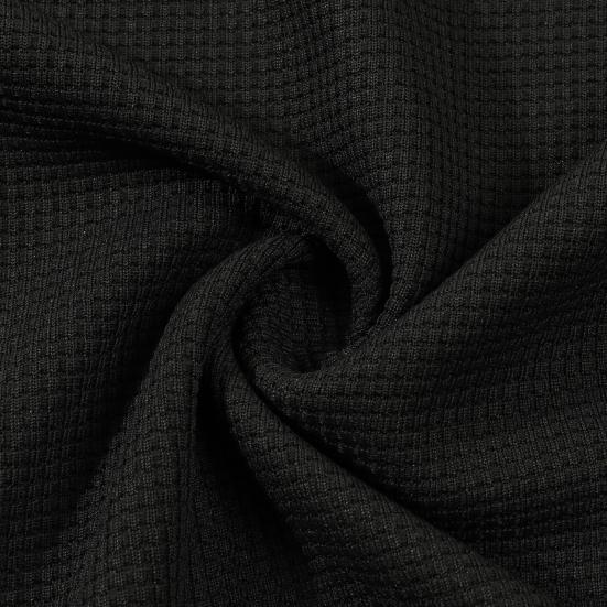 Мужская летняя футболка с капюшоном, короткий рукав, застежка на пуговицы, нагрудный карман, вафельный цветной блок, повседневная футболка с капюшоном для спортзала, уличная одежда