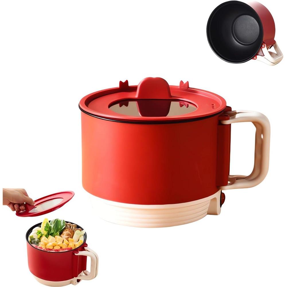 1,5 л Многофункциональная электрическая плита Антипригарное покрытие Электрическая сковорода Держатель для телефона Мини