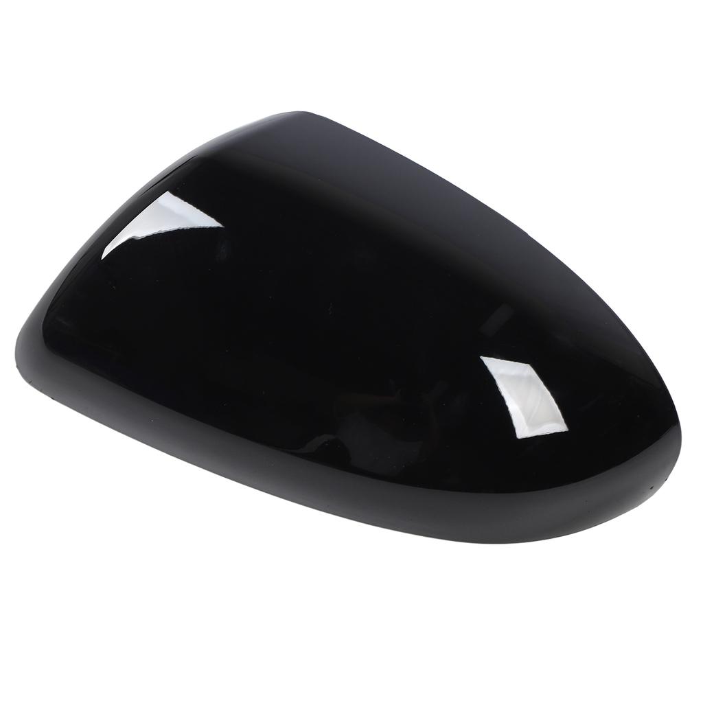 Side Mirror Cover Plastic Weather Resistant Exterior Rearview Mirror Cover Cap Black Left