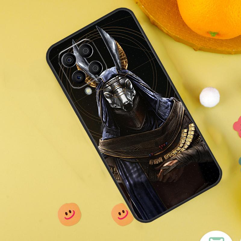 Египет Нефертити Анубис Анх Чехол Для Samsung Galaxy M20 M35 M55 M15 M32 M16 M36 M56 M54 M23 M52 M34 M14 M11 M31 M13 M53