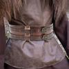 Norse Cosplay Belt Renassance Medieval Buckle Belt Halloween Men Costume
