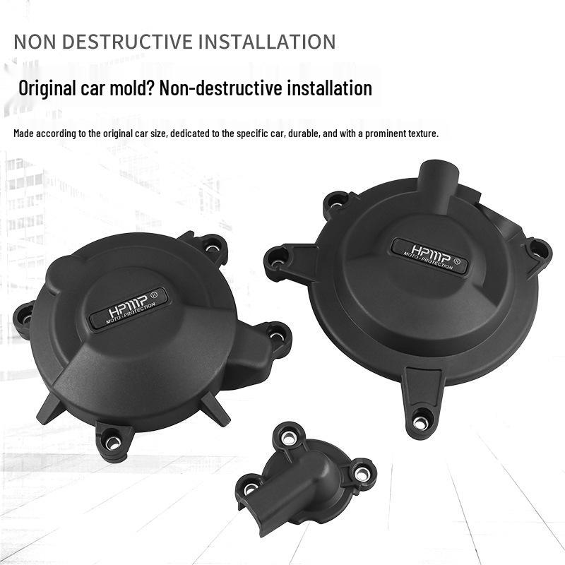 Защитная крышка двигателя от падения для Kawasaki Ninja400 18-23/Z400 19-23