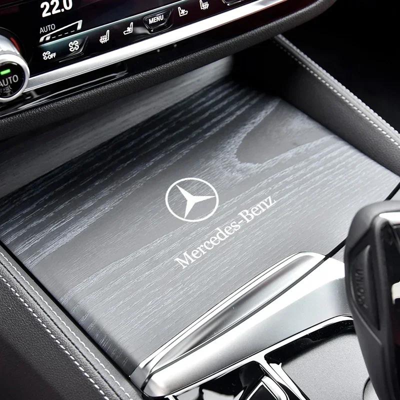 AABIG1 New Car Rearview Mirror Sticker Car Decoration Decal For Mercedes Benz GLK GLA A B C E Class C180 S200 S300 W176 W246 W205 W213