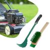 Gardening Tool Set With Brush And Scraper For Lawn Mower Blade And Yard Equipment Cleaning For Grass And Debris Removal