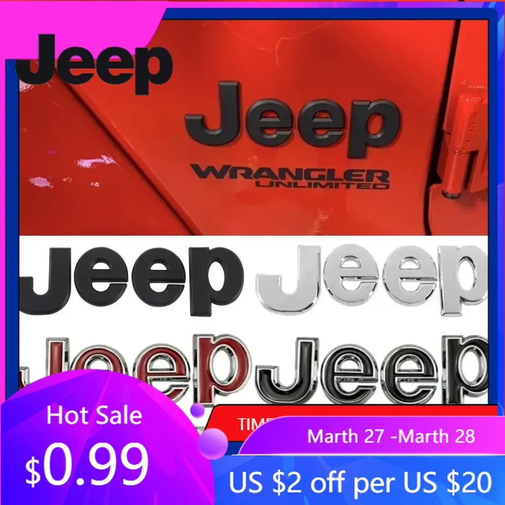 Для Jeep Металлический Автомобильный Передний Багажник Боковой Значок для Jeep Wrangler Tj Jk Jl Grand Cherokee Commander Renegade Liberty Compass Patr