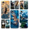 Чехол для телефона для Xiaomi Redmi Note 15 14 13 12 4G 10 11 Pro Plus 5G 14C 13C 12C 10C Прозрачный Мягкий ТПУ Чехол Орел
