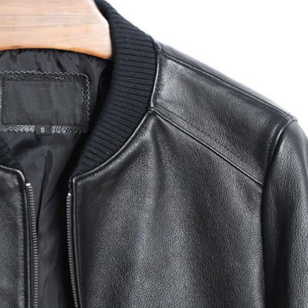 Кожаная куртка мужская бейсбольная куртка из воловьей кожи первого слоя, куртка Locomotive, тонкое пальто