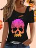 Women's Loose  Halloween and Christmas Gift Tops Blouse Shirt