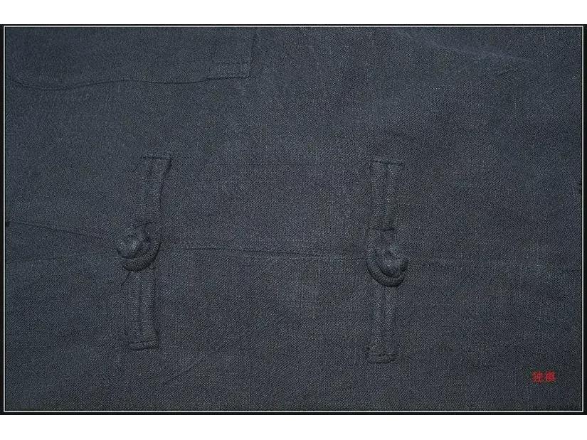 Мужской пиджак с длинными рукавами из хлопка и льна в стиле Тан - весенний пиджак Чжуншань в стиле ретро в китайском стиле