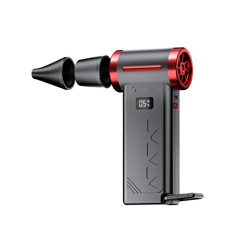 Portable Dual-Use High-Pressure Turbine Fan with Lighting