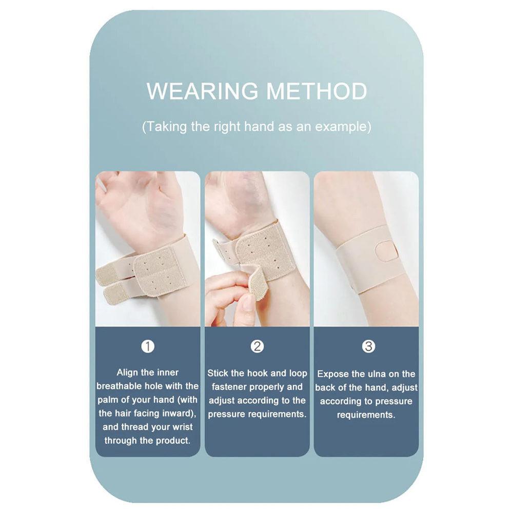 1Pair Training Hand Bands TFCC Tear Injury Brace Sports Safety Wrist Band Wrist Support Yoga Wrist Band Sprain Protection Unisex