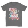 Футболки Махо Сёдзё Мадока Унисекс Puella Magi Madoka Magica Аниме Хлопок Футболка С Круглым Вырезом С Коротким Рукавом Футболки Одежда