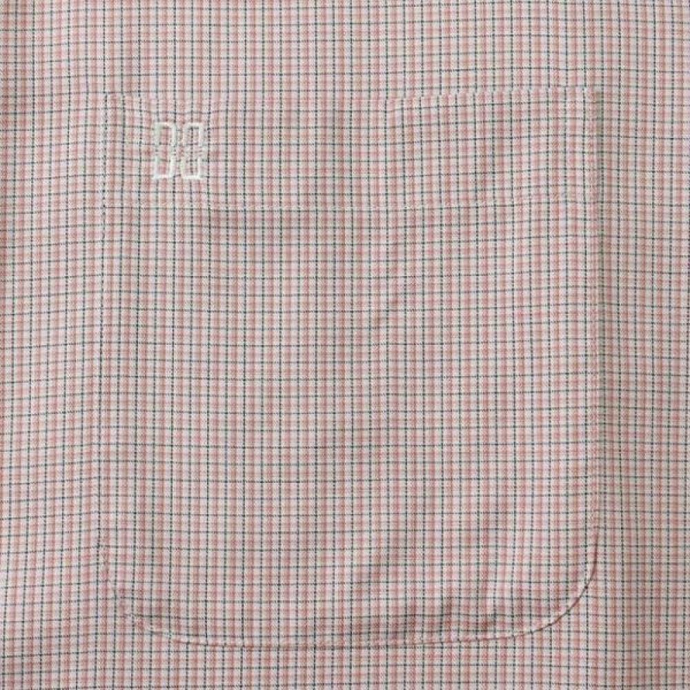 DakS Men S eaSy Care Cotton Blend Micro Check Regular Fit Shirt dma1Shdl125p1