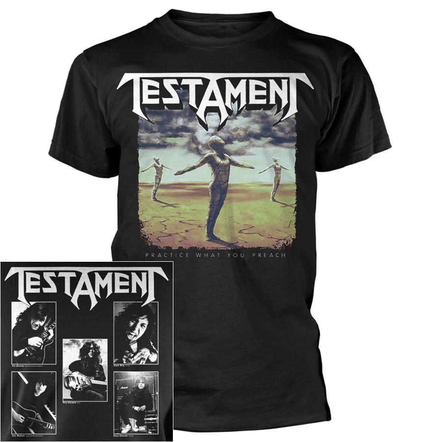 Testament Practice What You Preach Shirt S-3XL Official Thrash Metal Band Tshirt