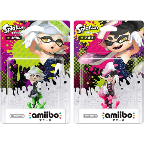 Amiibo Set of 2: Aori/Hotaru (Splatoon Series)