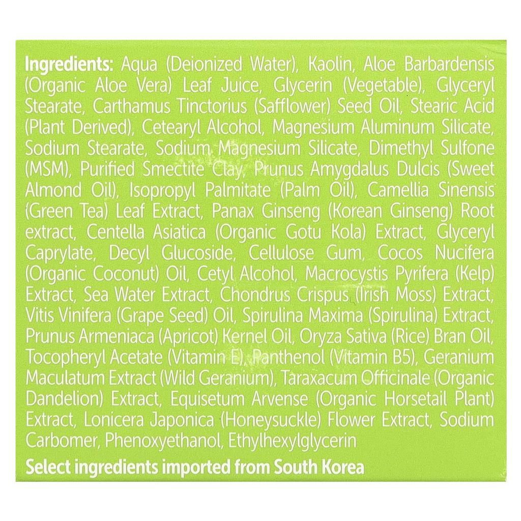 SeoulCeuticals Ultra Glow Green Tea Beauty Mask, 2 Fl Oz (60 Ml)