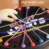 Kids Rope Untangling Game Logic Thinking Focus Training Rope Board Game Parent-children Interactive