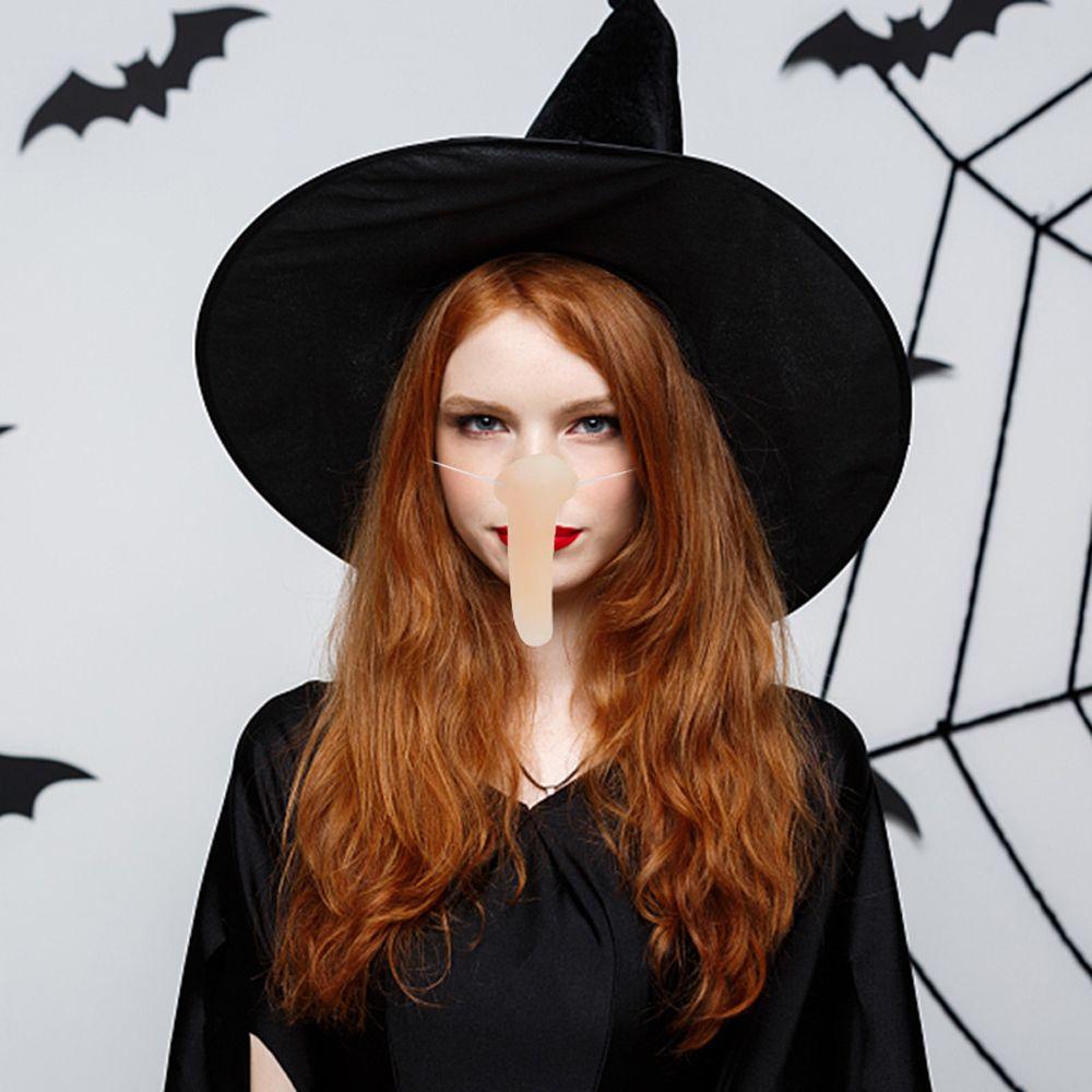 Set Witch Nails For Women Men Halloween Prop Toys Halloween Supplies Witch Nose Wicked Witch Decor