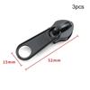 3pcs Metal Zipper Sliders Zipper Puller For Bag Jacket Coat Shoes DIY Sewing Craft Repair Kit Zipper Head Zip Accessories