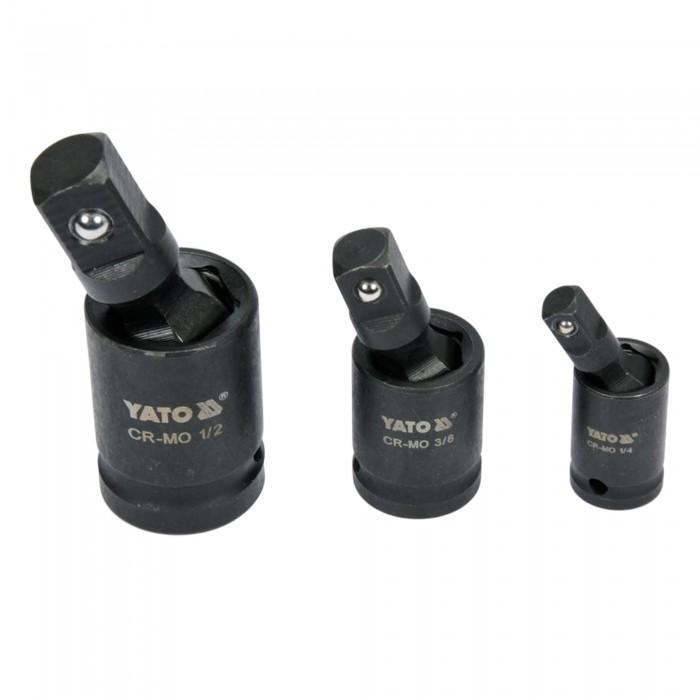 Yato Impact Ball Joint Socket (Pack of 3)