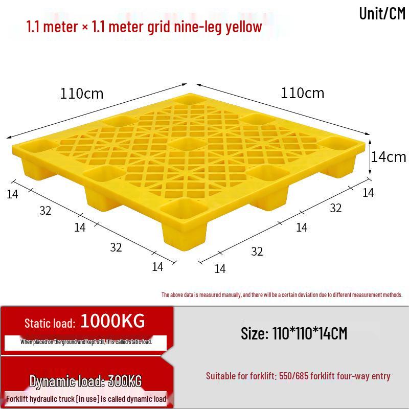 Влагозащитный пластиковый поддон для вилочного погрузчика