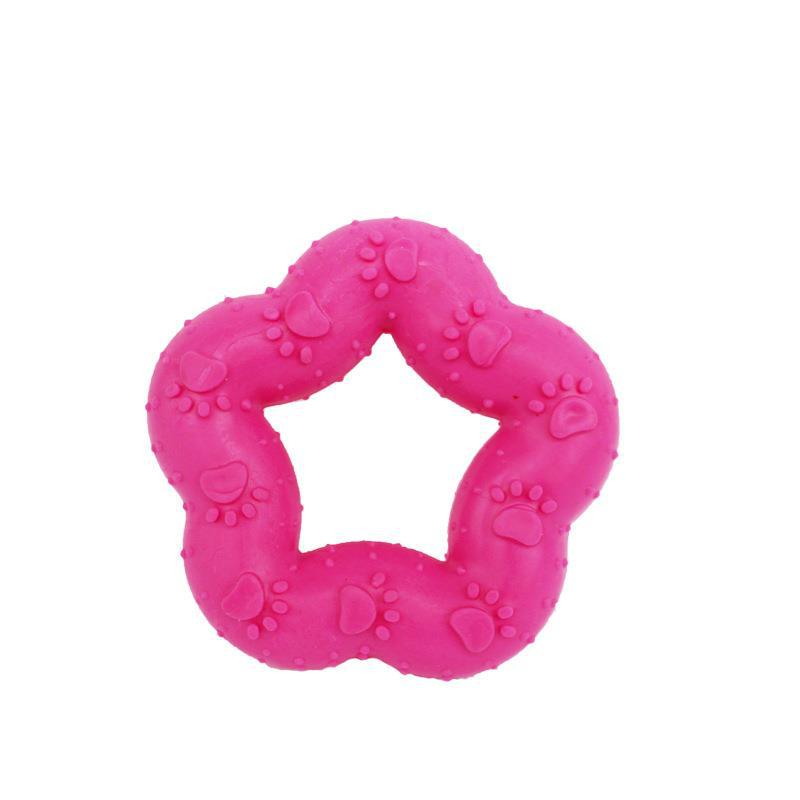Игрушка для жевания Pet TPR Star Rubber Dog
