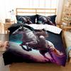 Пододеяльник «Космический серфинг» King Queen Astronaut Movement Комплект постельного белья Sport Тема пододеяльник Вселенная Полиэстеровый чехол
