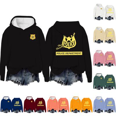 Женская повседневная толстовка с длинными рукавами и принтом