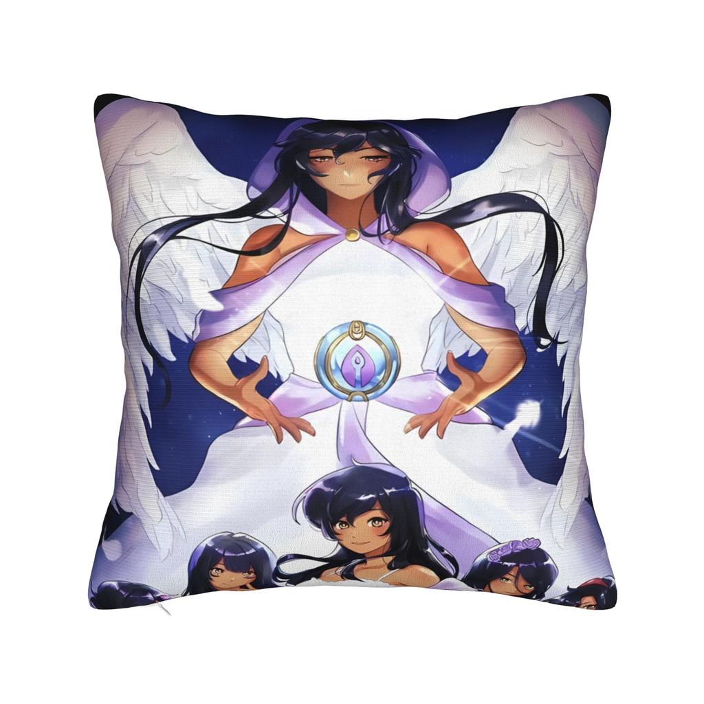Bright Aphmau Sunny Background Art Pillowcases Funny Pillow Case For Chair Sofa Home Decor Comfy Pillow Cover